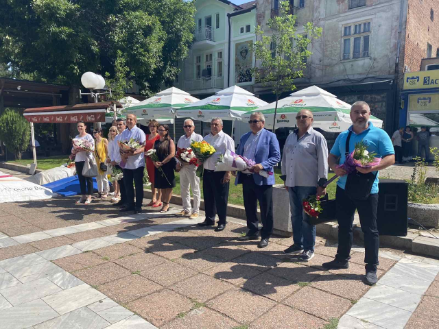 Кюстендил почете годишнина от рождението на Апостола на свободата